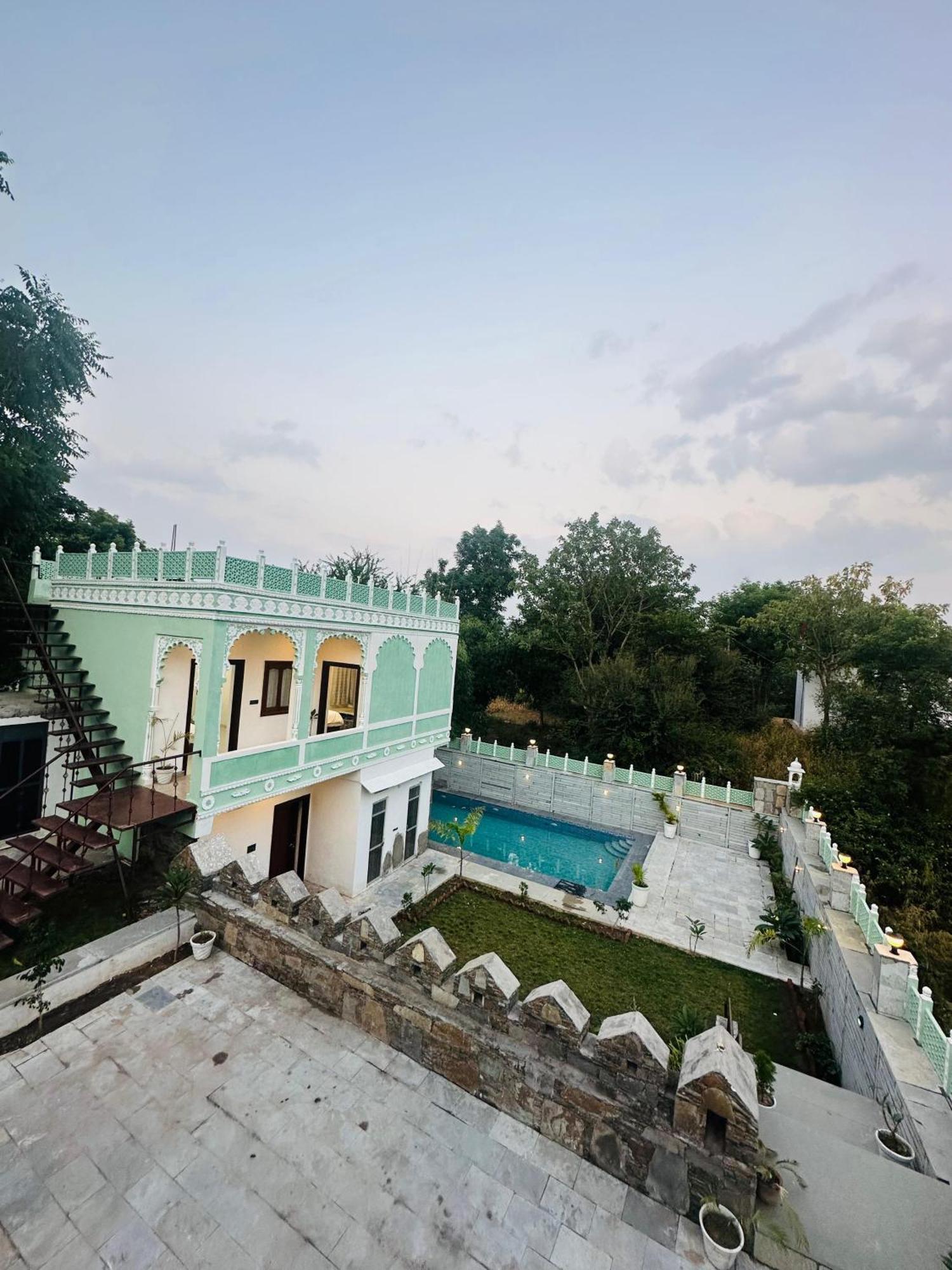 Villa Rajasthan Haveli Udaipur Exterior foto